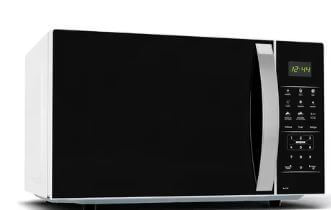 Micro-ondas Britânia BMO38 33 Litros Limpa Fácil 1400W Branco com Preto 220V