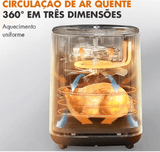 Gaabor Air fryer GA-E45A0 de 4L cor cinza 127V - Shop Cotidiano