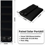 Painel Solar Portátil - Shop Cotidiano