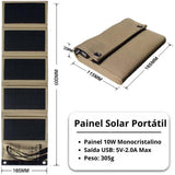 Painel Solar Portátil - Shop Cotidiano