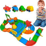 Pista Carrinhos Corrida - Pista Interativa Baby Zig - Brinquedo Infantil - Presente Menino