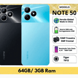 Smartphone Realme Note 50 - 64GB ROM - 3GB RAM - Shop Cotidiano